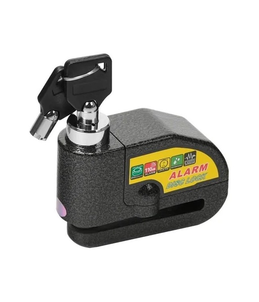 Candado Disco Alarma Moto