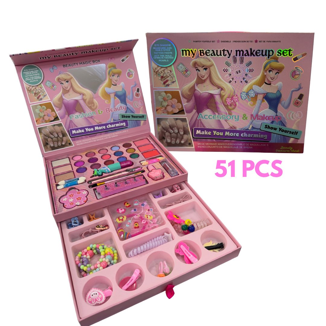 Set Belleza 51 Pcs Maquillaje