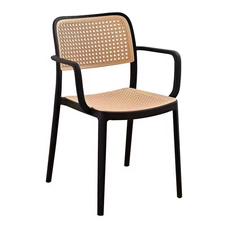Silla Viena Tipo Mimbre Reposa Brazos