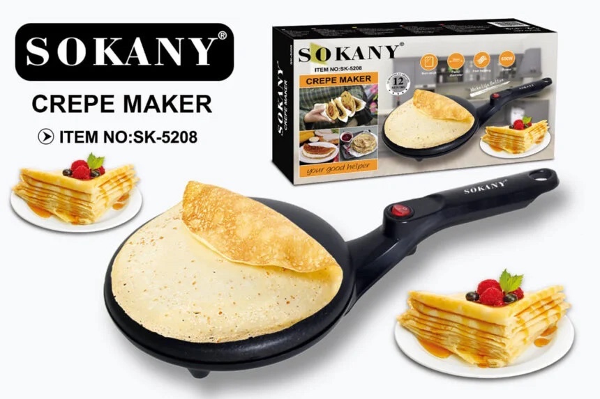 Maquina Para Crepes Sokany 5208 - foto 1 de 2