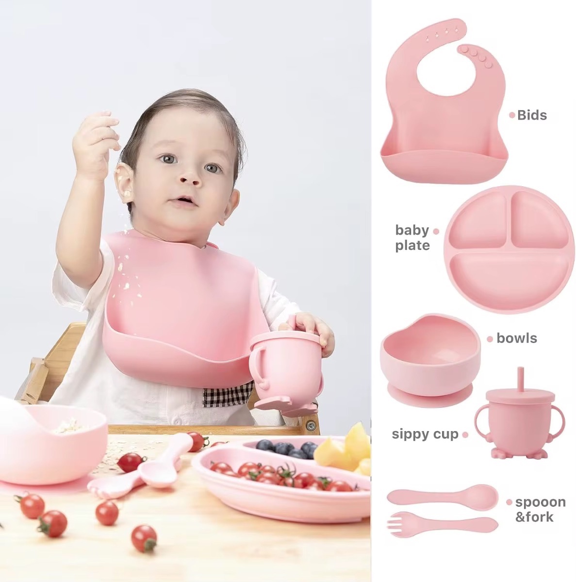 Set Loza Para Bebes Silicona - foto 1 de 5
