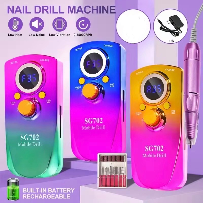 Pulidor De Uñas Tornasol Inalambrico 702c - foto 1 de 4