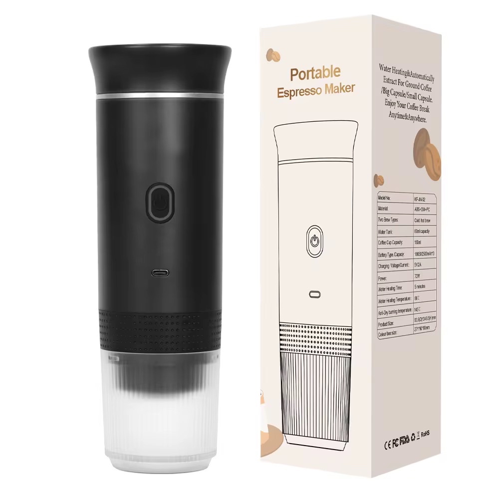Cafetera Espresso Portatil Recargable - foto 1 de 3